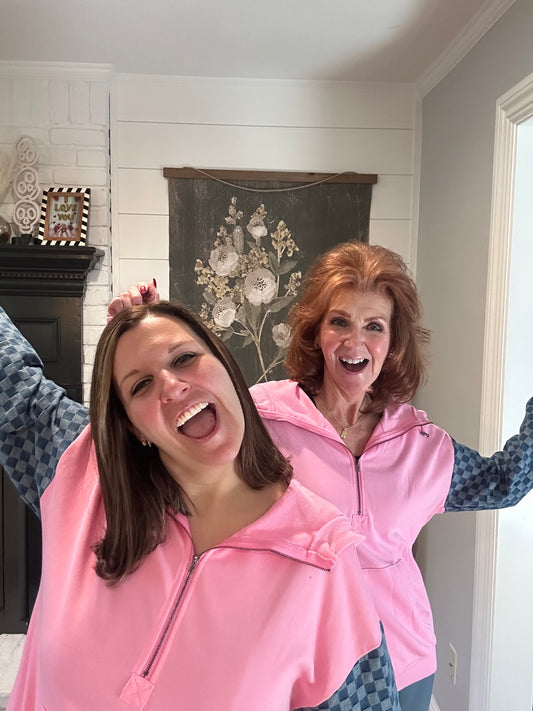 The Weekend Check Half-Zip