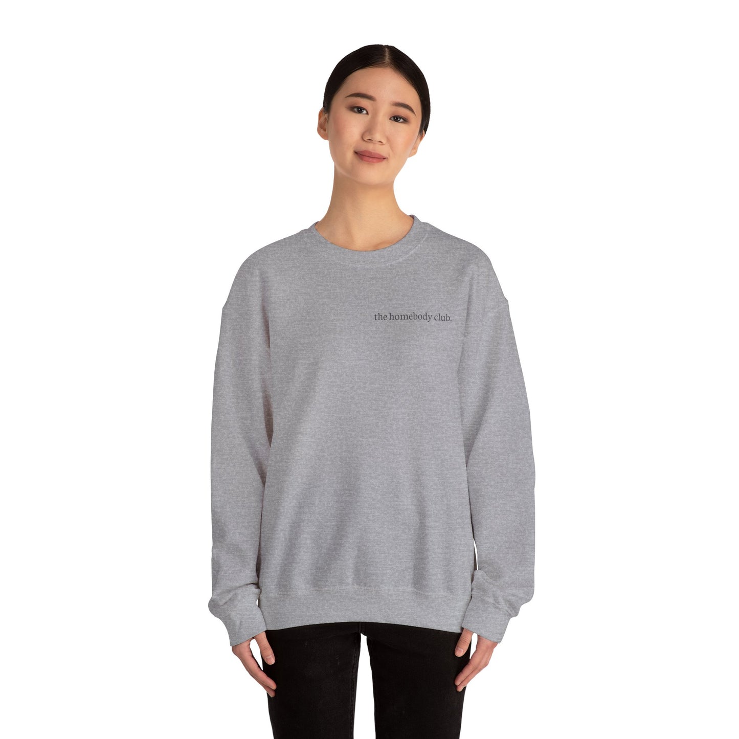 The Cozy Hour Crew | Homebody Graphic Sweatshirt