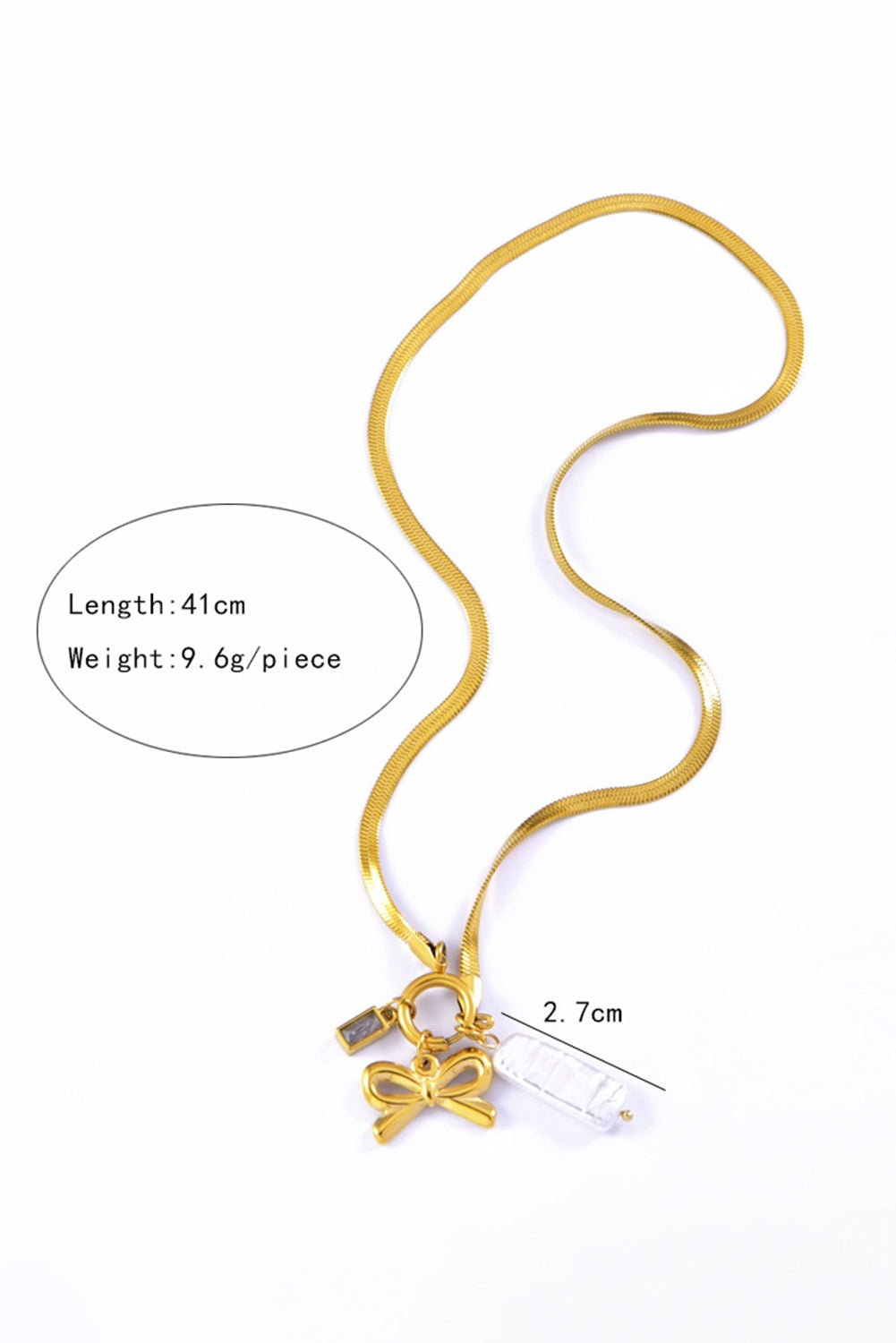 Tied in Gold Necklace