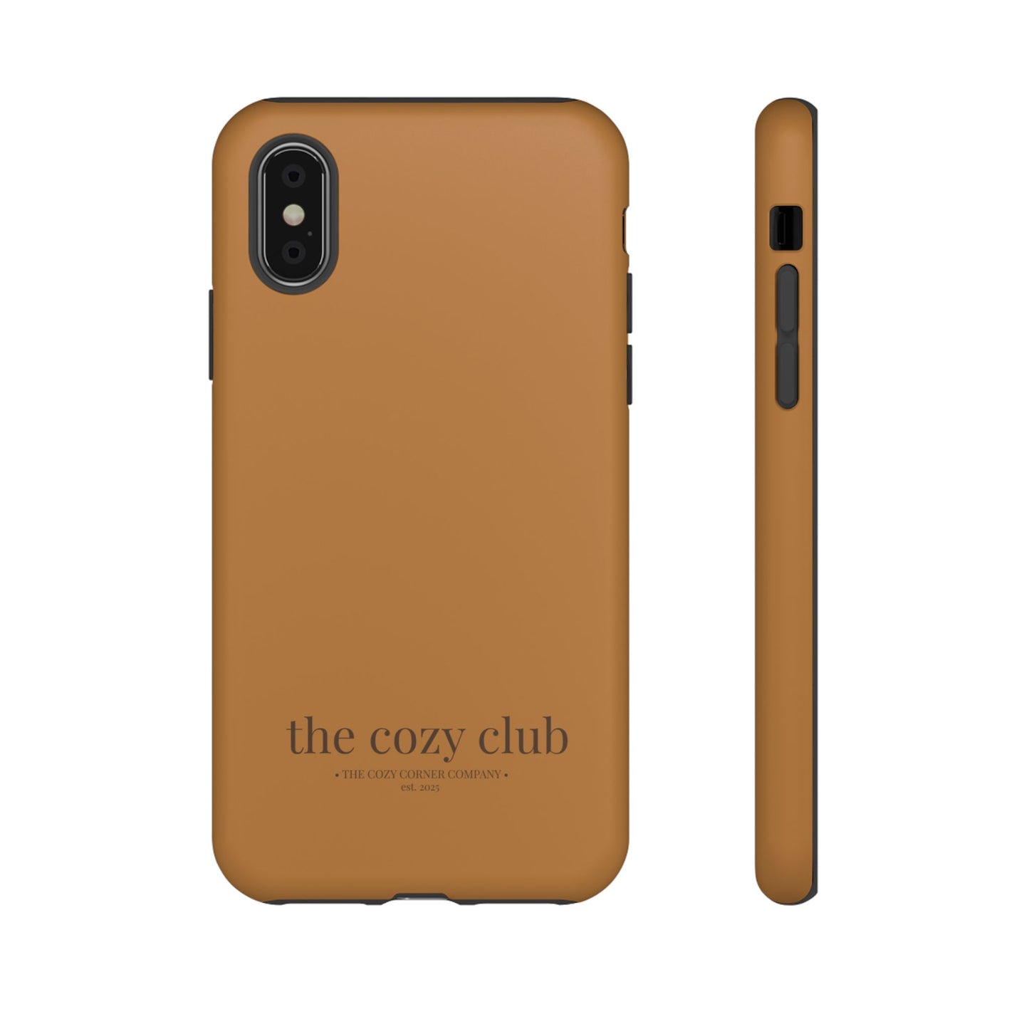 the cozy club™ | Cozy Cocoa Tough iPhone Case