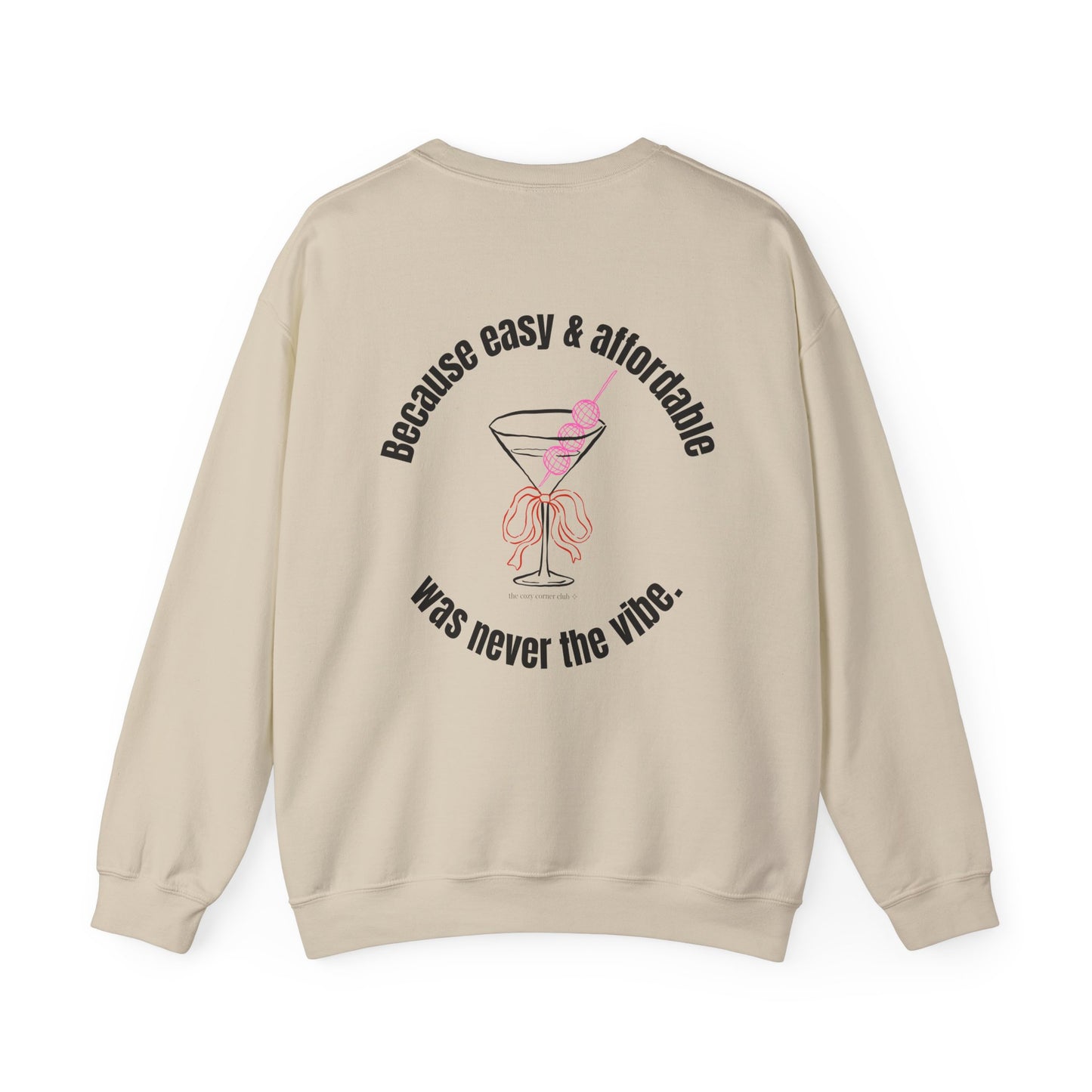 EXPENSIVE & DIFFICULT Crewneck