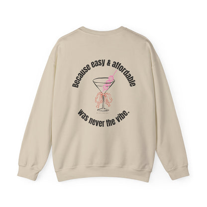 EXPENSIVE & DIFFICULT Crewneck