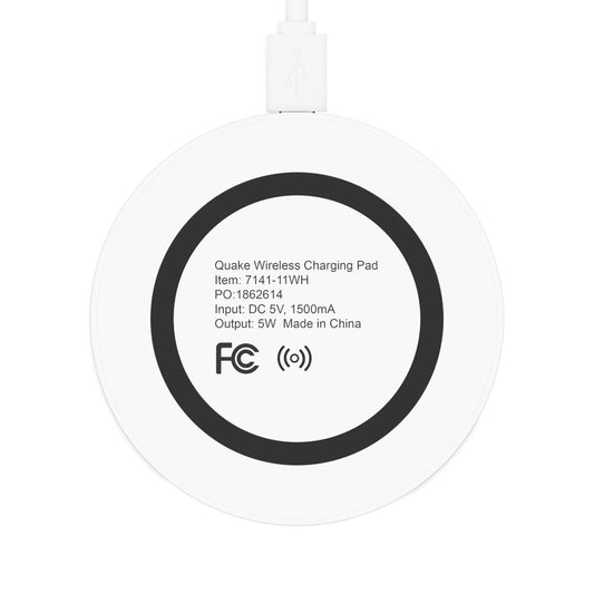 the cozy club wireless charger — “always at 100%”