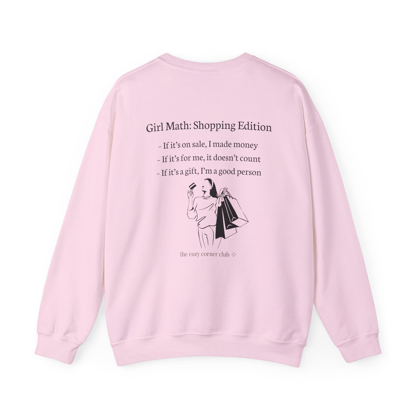 ✨ Girl Math: Shopping Edition Crewneck