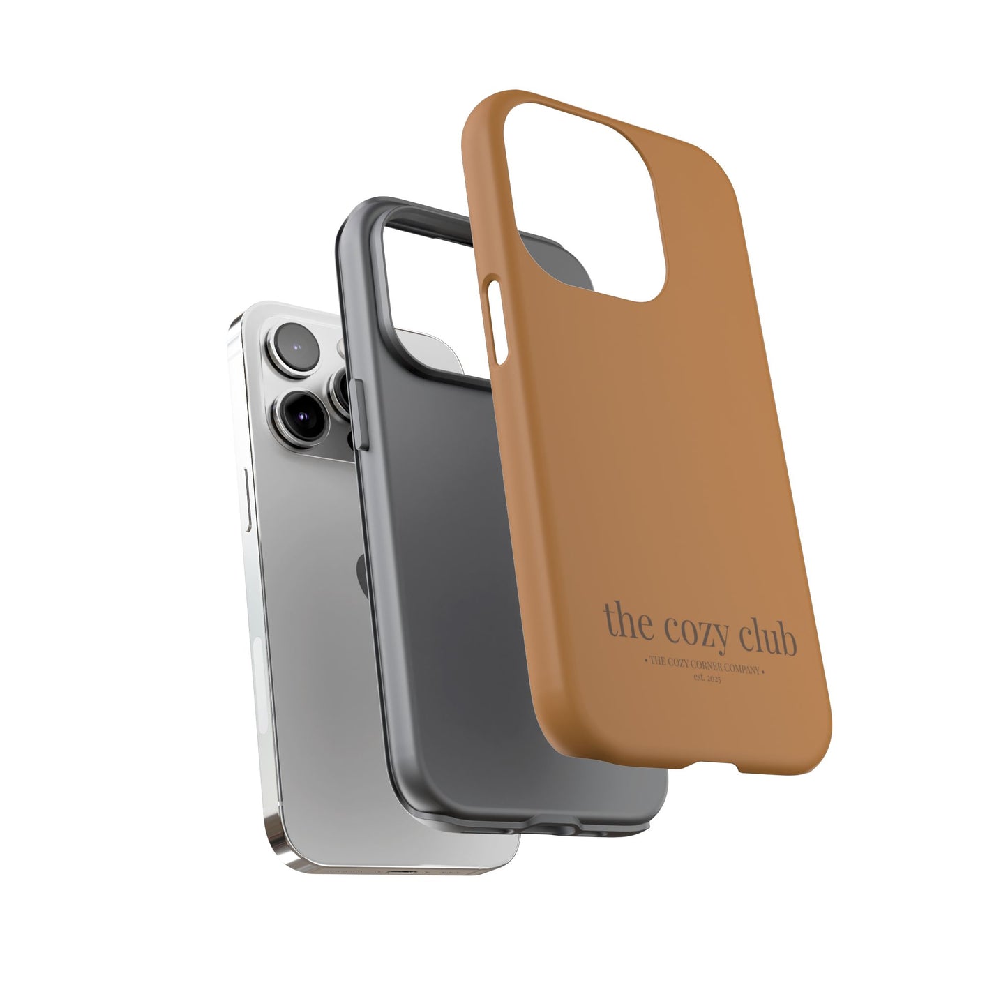 the cozy club™ | Cozy Cocoa Tough iPhone Case