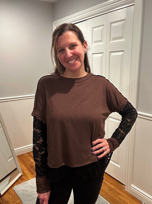 The Lace Edit Top