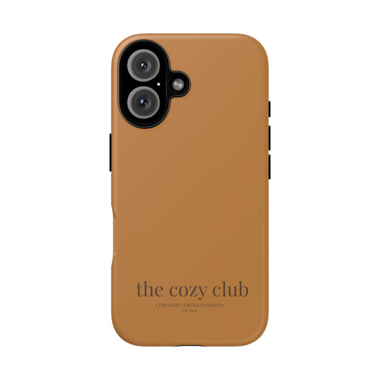 the cozy club™ | Cozy Cocoa Tough iPhone Case