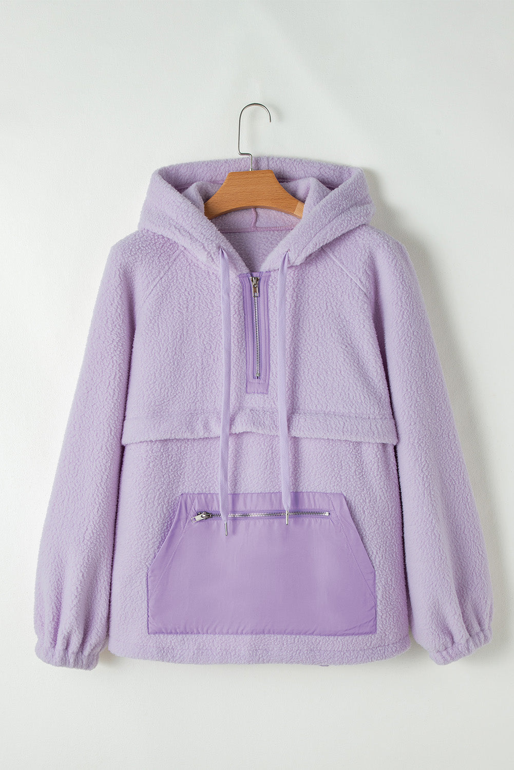 The Lavender Cloud Sherpa Hoodie
