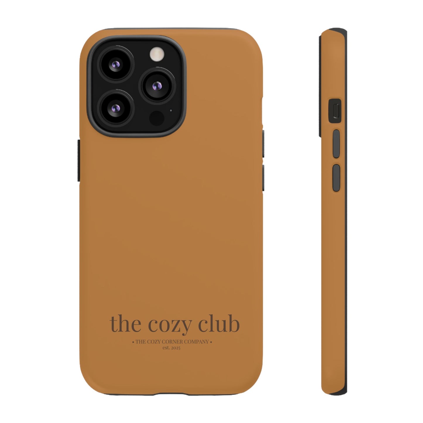 the cozy club™ | Cozy Cocoa Tough iPhone Case