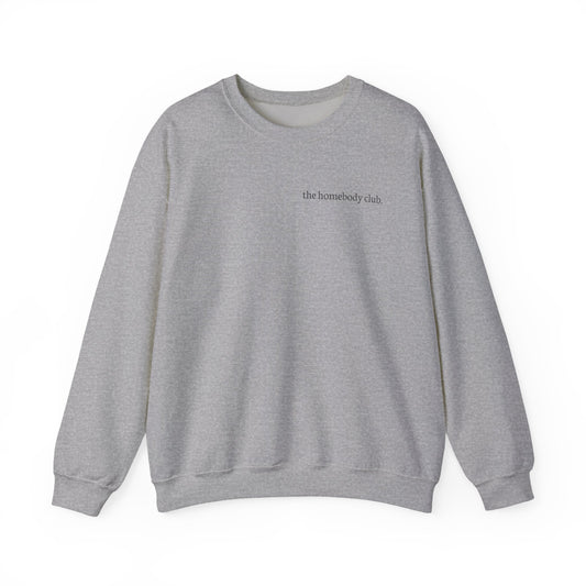 The Cozy Hour Crew | Homebody Graphic Sweatshirt