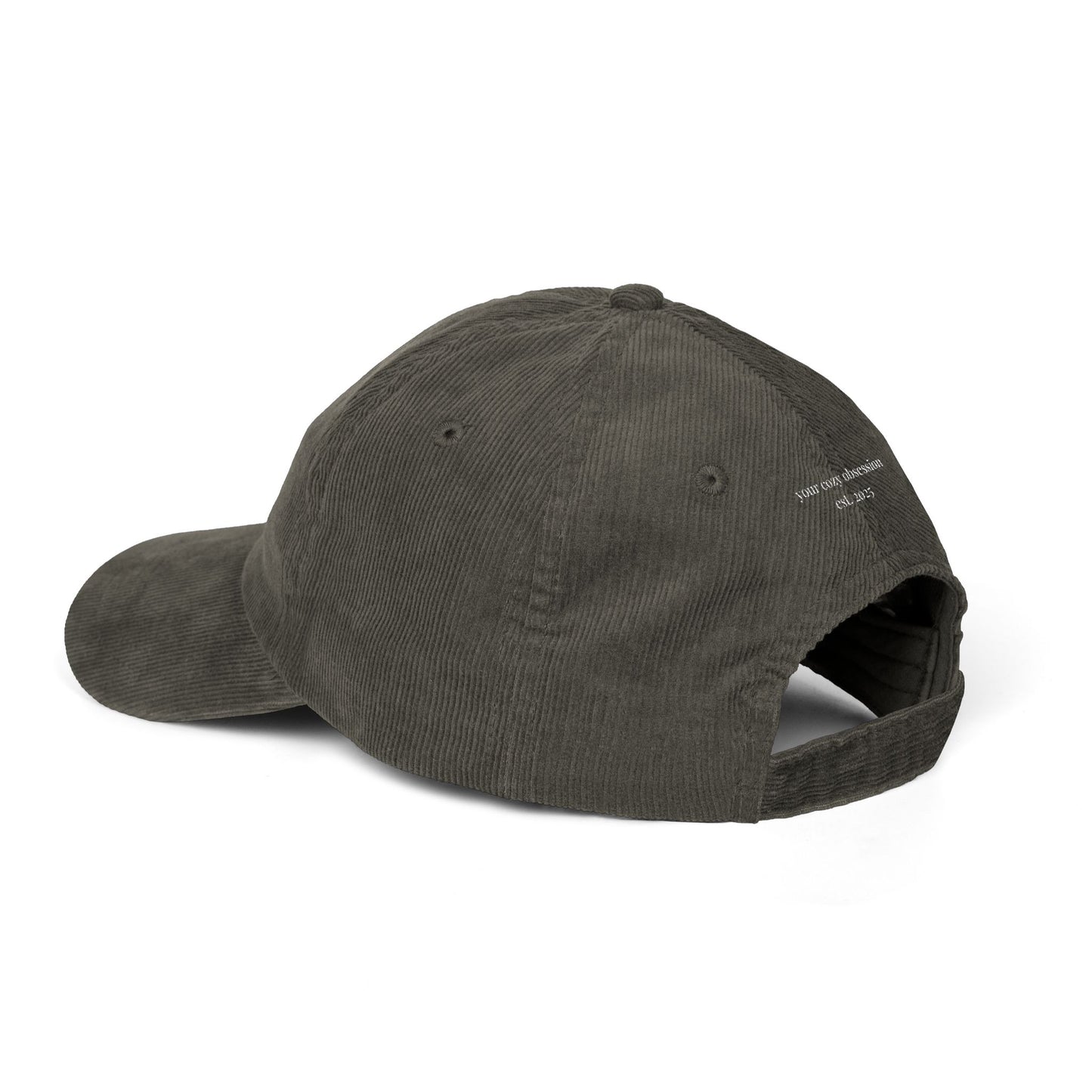 The Cozy Corner Company Corduroy Cap