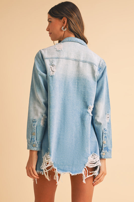 The Weekend Blues Shacket