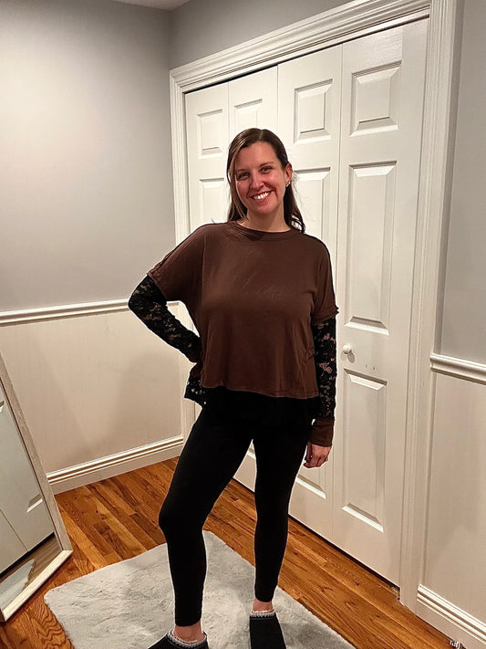 The Lace Edit Top