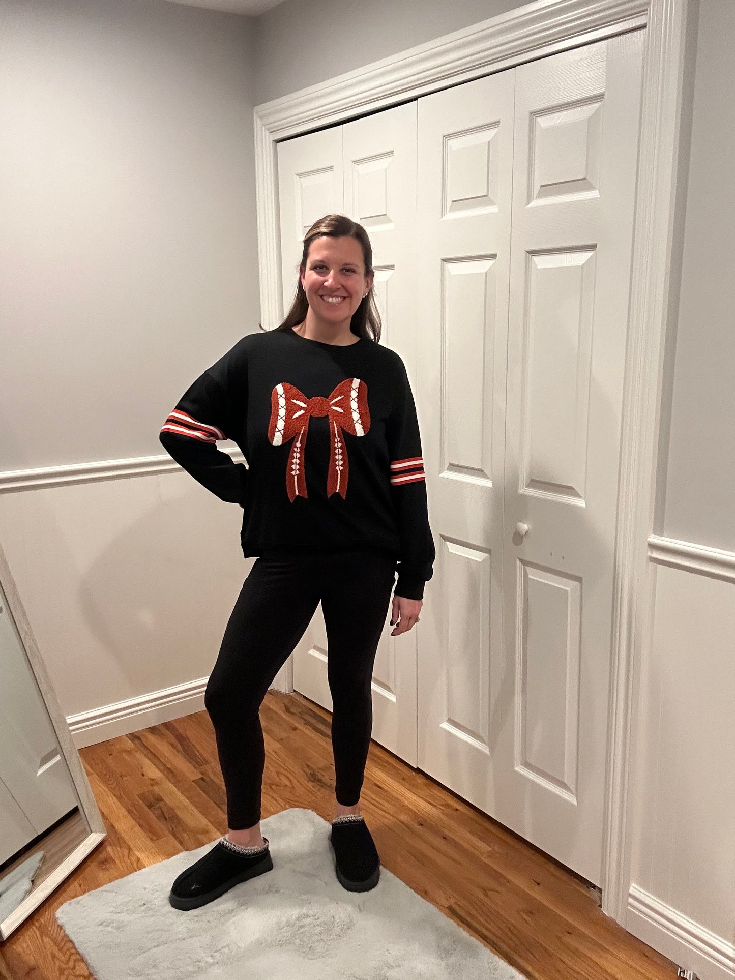 Game Day Bow Sweatshirt