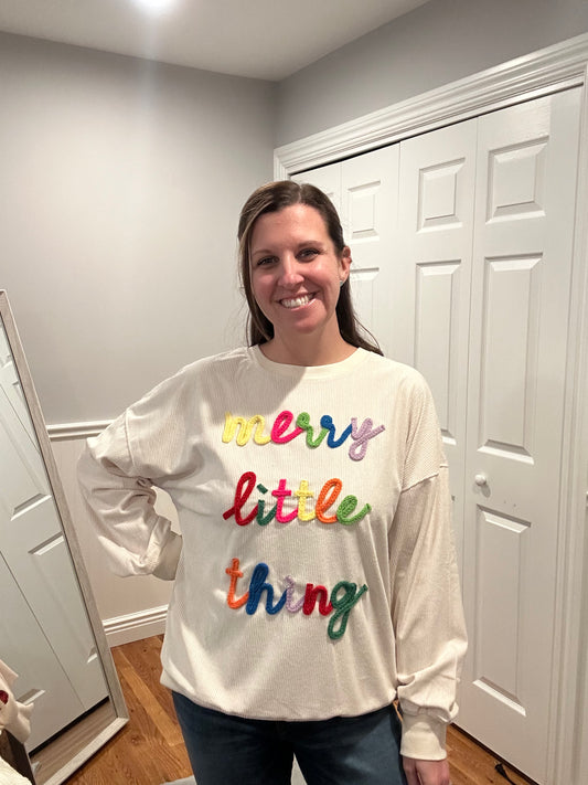 The Merry Little Thing Sweatshirt