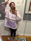 The Lavender Cloud Sherpa Hoodie