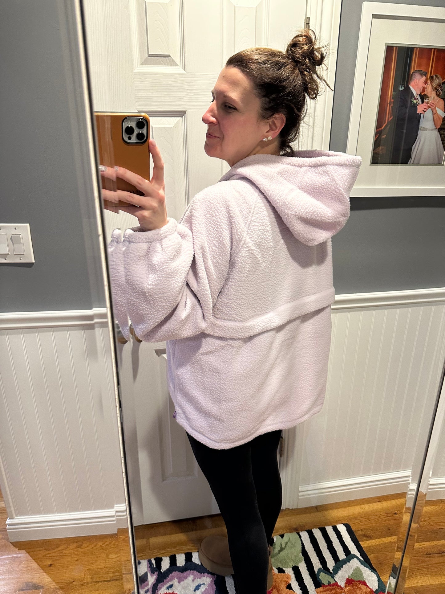 The Lavender Cloud Sherpa Hoodie