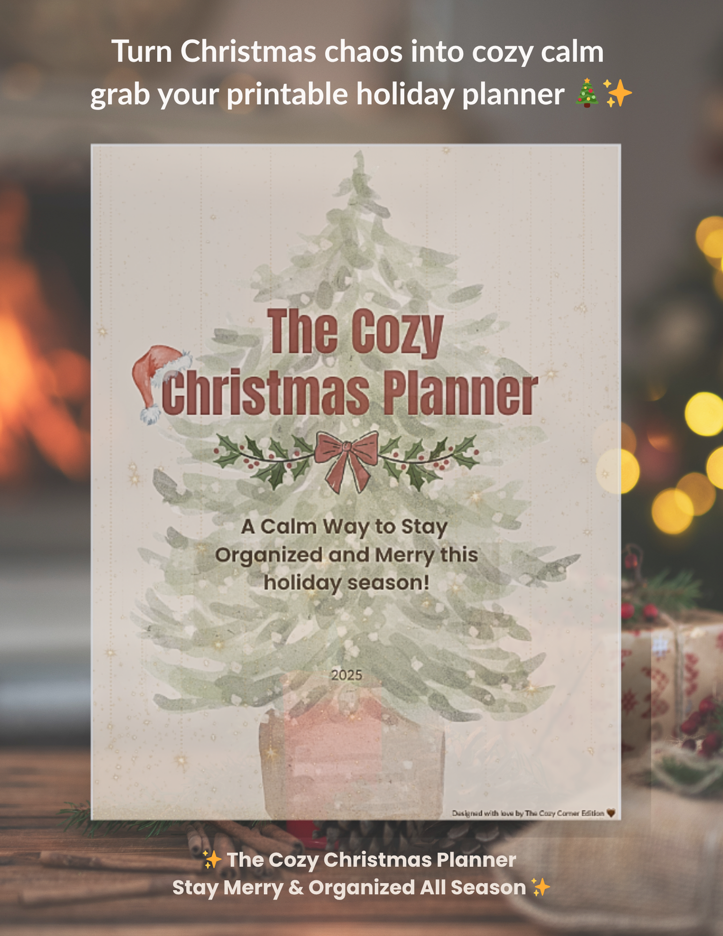 The Cozy Christmas Planner (Digital Download)